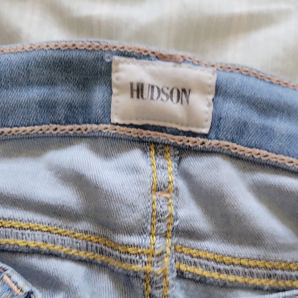 Hudson Light Blue Denim Jeans